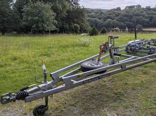 Nicholson NT2600 2 axle boat trailer