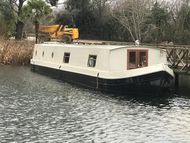 Wide Beam Canal Boat 57ft 10ft 