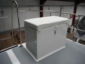 Custom built gas locker