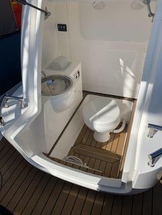 2021 Cobra 8.7m with twin 225hp engines