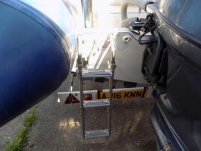 Avon 620 Adventure RIB. - Stern