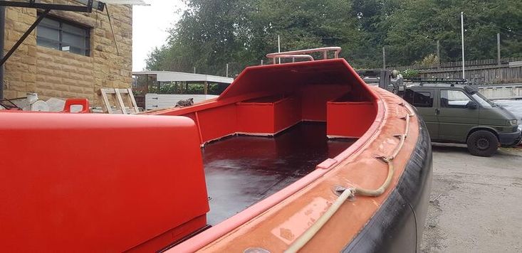 Aluminium rib 6 metre