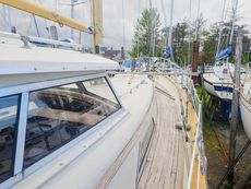 FJORD 33 MS new engine, great motorsailer, &pound;26500