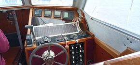 Inside helm position 
