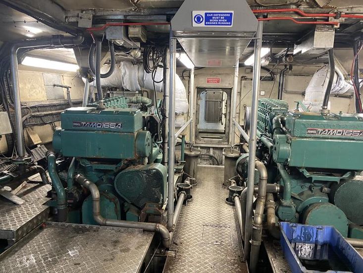 16M CREW/PILOT BOAT WITH RECENTLY REBUILT ENGINE FOR SALE
