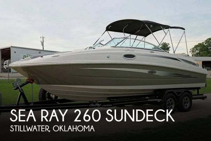 2010 Sea Ray 260 sundeck