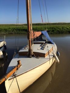 Classic 17-ft gaff-rig yacht &quot;Sprite&quot;