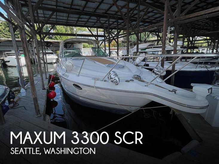 1999 Maxum 3300 scr