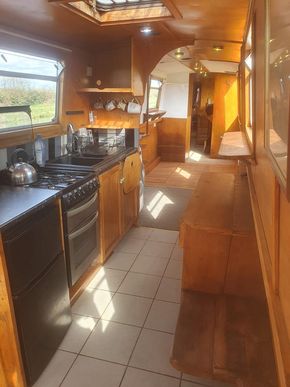 Galley towards rear