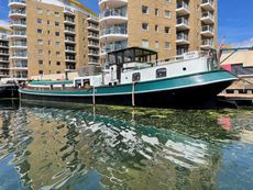 Magnificent 86' Dutch Barge. Central London Residential Mooring