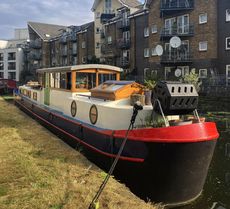 CALDER CLOUD 50ft Dutch Barge Narrowboat with mooring