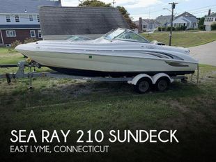 2002 Sea Ray 210 Sundeck