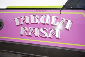 Port side sign writing