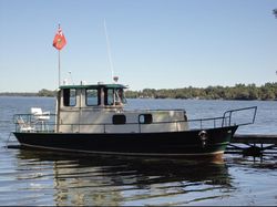 1980/2003 26′ x 9.5′ x 33″ Custom Built Steel Trawler/Tug