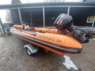 Tornado 5mRIB +50HP +Trailer
