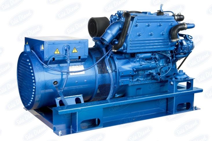 NEW Sole 35GTC 35kVA 400/230V Marine Diesel Generator