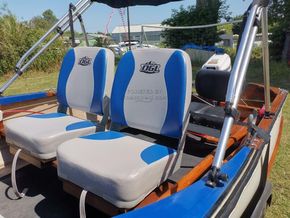 With 300 Series GRP Sport boat - Upholstery