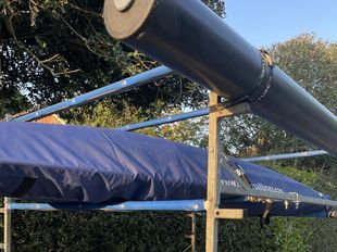 West Mersea triple stacker trailer