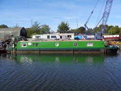 57ft Cruiser stern Narrowboat built 2010 by Jones Engineering