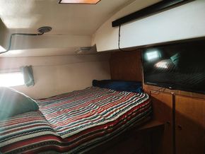 bed and TV