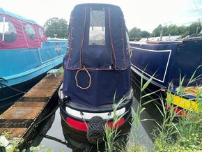 Narrowboat Hybrid 57ft Cruiser Stern  - Stern