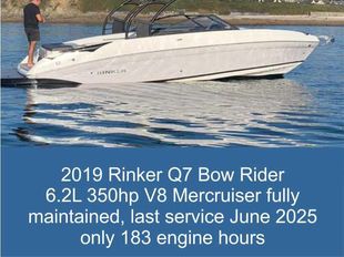 2019 Rinker Q7 Bow Rider