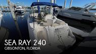 2008 Sea Ray 240 Sundancer