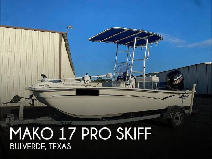 2019 Mako 17 proskiff