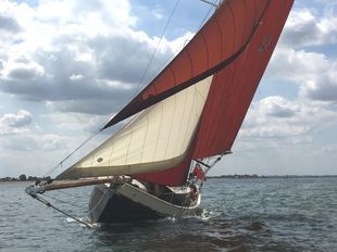 28ft Smack Yacht GRP Gaff Cutter 2000, Tyrell & Young mould 