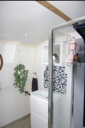 power shower & sink unit 