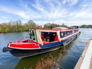 Beautiful custom built 10'6 widebeam.