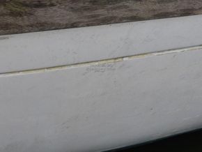 Hallberg Rassy Rasmus 35 Nab 35 - Hull Close Up