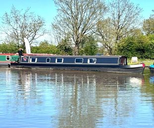 Poppy 58ft 2005 6 berth cruiser stern narrowboat