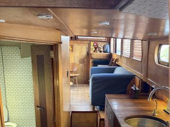 Steel hulled Dutch Cruiser liveaboard