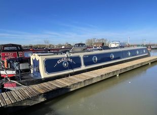57ft extended traditional stern 2 berth Blackmill Boats narrowboat