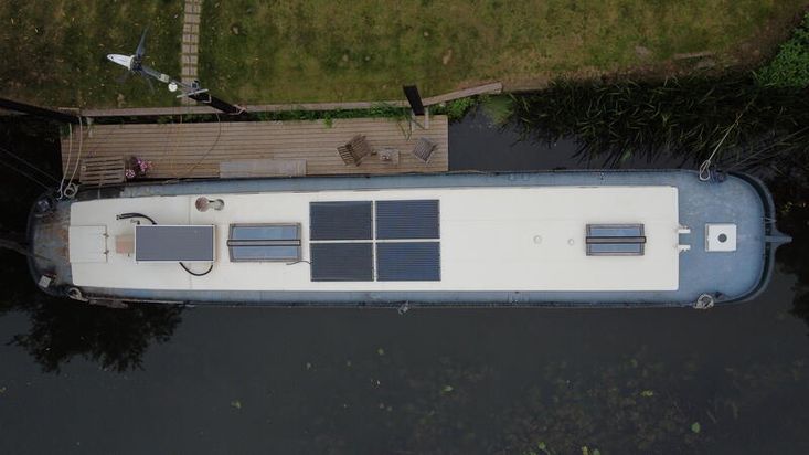 70ft x 12ft Dutch Barge Tjalk wide beam  Recent total renovation 