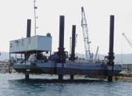 SELF PROPELLED JACK UP BARGE for charter