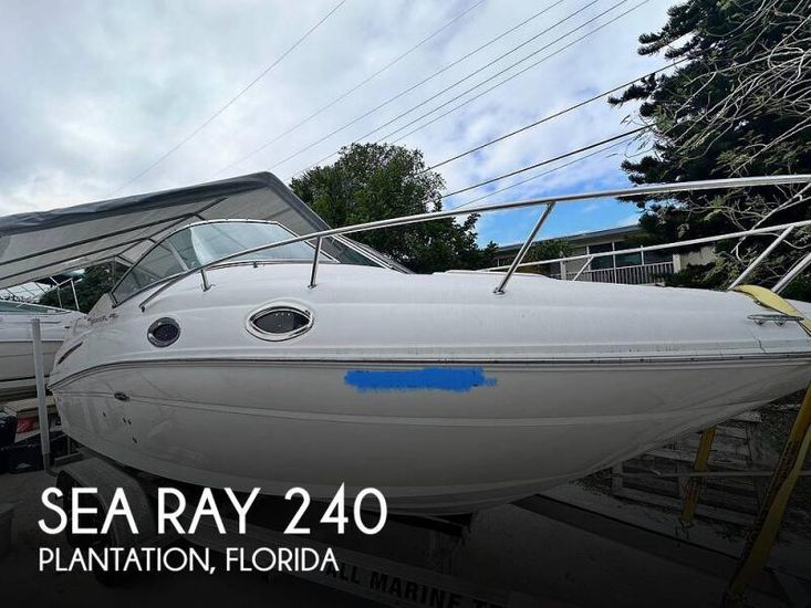 2007 Sea Ray 240 sundancer