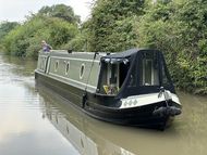 Fabulous Electric 2020 narrowboat 57ft silent efficient cruising