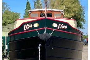 Delta Marine Replica Dutch Barge 57, 2005 model, on land.