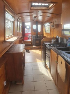 Galley towards bow