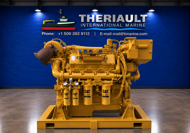 CATERPILLAR 3408 DITA MARINE ENGINE &ndash; 480 HP &ndash; RECONDITIONED