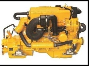 NEW Vetus VH4.65 65hp Marine Diesel Engine & Gearbox Package
