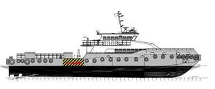 MOC Shipyards 38m Crew Security vessel