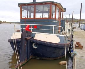 Tjalk Dutch Barge 21m Exceptional Standard - Stern