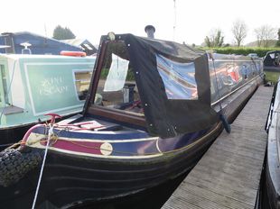 57ft 4 berth traditional Evans & Son narrowboat