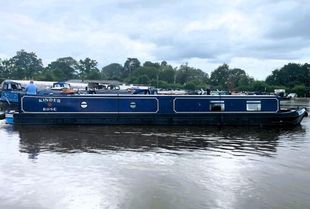 Kinder Rose-57ft 2012 Skater Marine 4 berth semi-traditional stern nar