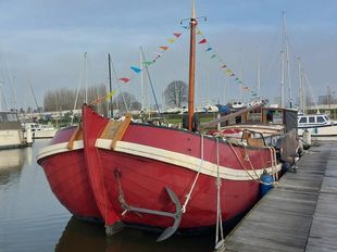 #SOLD #Historic Dutch Tjalk 1901 Vrouwe Antoinette 