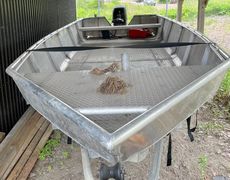 2022 21' x 7' Aluminum Work Boat w/70 hp Suzuki and Trailer