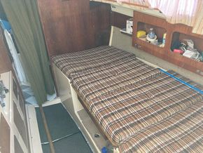 Dinette converted to Double Bunk